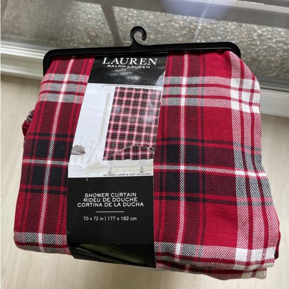 New Ralph Lauren shower curtain